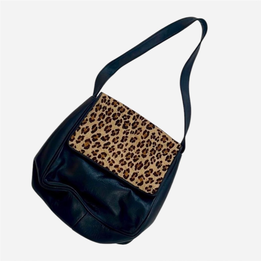Y2K Leopard Print Purse